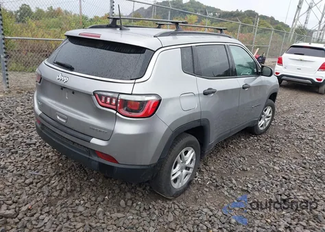 2019 Jeep Compass Sport 4X4 из США, поврежденный, VIN 3C4NJDABXKT714007